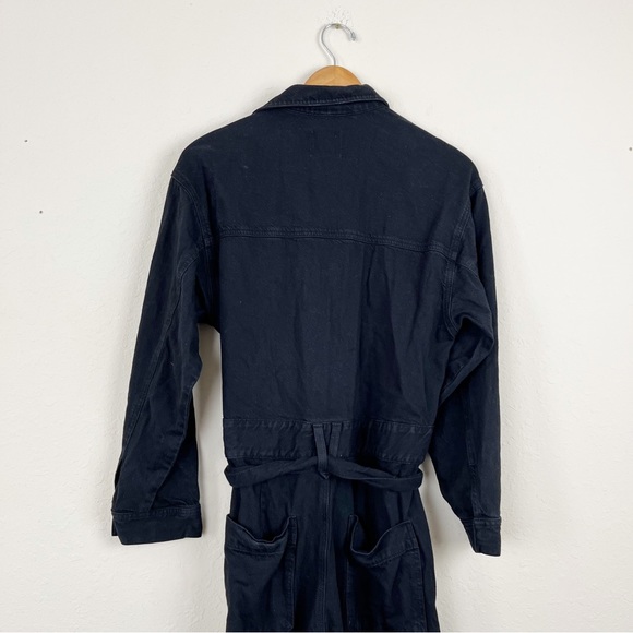 Adriano Goldschmied Ryleigh Black Jumpsuit Size Medium - Picture 8 of 10